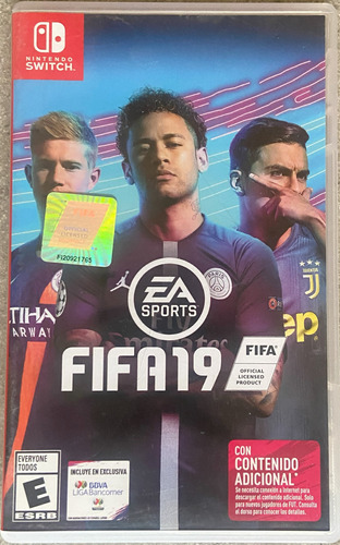 Fifa 19 Nintendo Switch Casi Nuevo