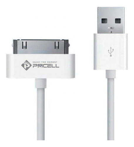 Kit 10 Cabo Usb 30pin Premium Pmcell Solid302 Cb-13