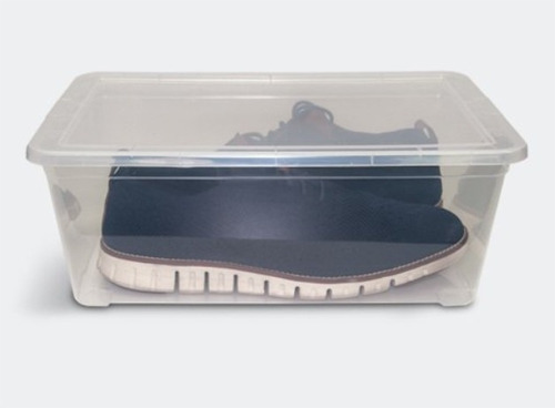 Caja Transparente  Angie  Multiuso  L  Para Zapatos
