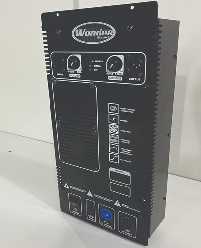 Modulo In Box 4000 Watts 2 Ohms Ampl. Sub Caixa Wonder