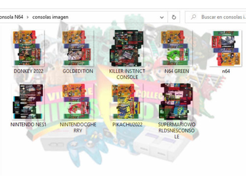Cajas Custom Nintendo Plantillas Digitales Snes N64 Nes (Reacondicionado)