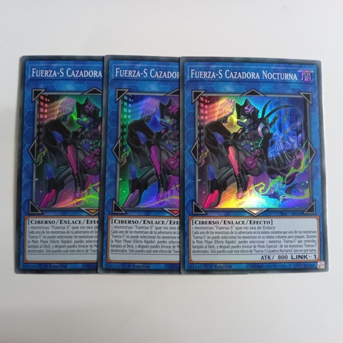 S Force Nightchaser X3 Cyberstorm Access Super Rare Yugioh 