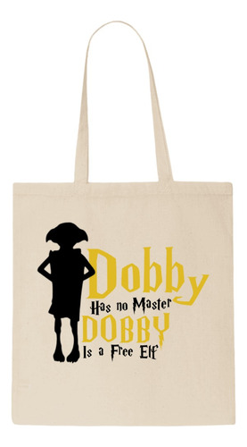 Tote Bag - Harry Potter - Dobby Is A Free Elf - 42x38 Cm