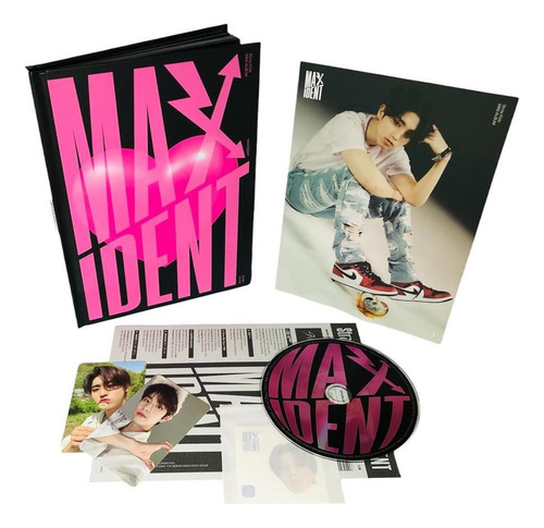 Maxident Stray Kids Komca K-pop Album Cd Version Heart