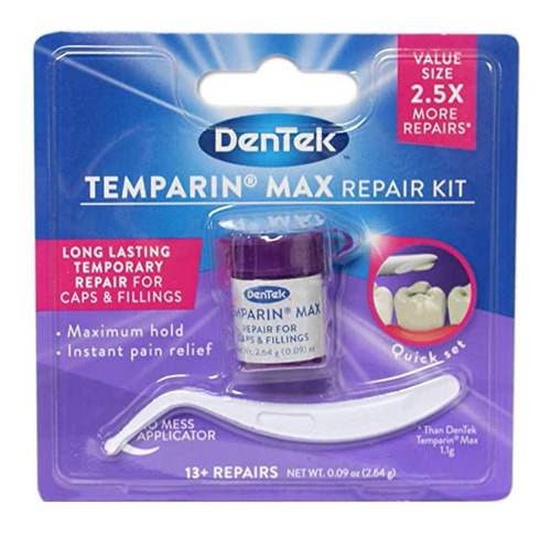 Dentek Temparin Max Advanced Repair Kit 264g