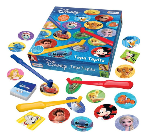 Juego De Mesa Tapa Tapita Disney Tapimovil