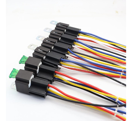 Paquete De 6 Arnés De Interruptor De Relé De 24 Vcc