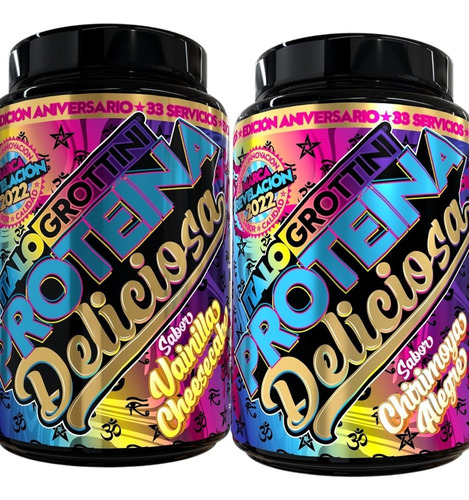 Pack 2 Proteinas Whey Deliciosa 2.3lb - Italo Grottini