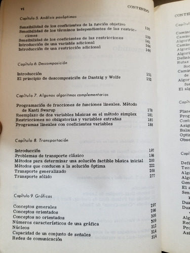 A2 Metodos De Optimización Programación Lineal, Jauffred M. (Usado)