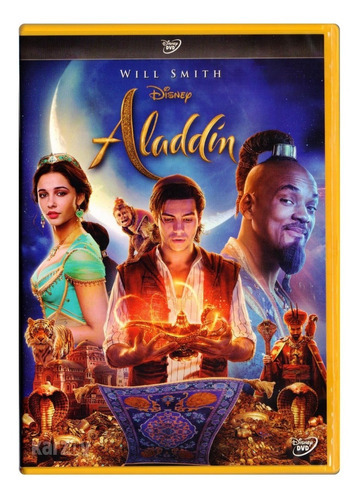 Aladdin 2019 Disney Will Smith Pelicula Dvd