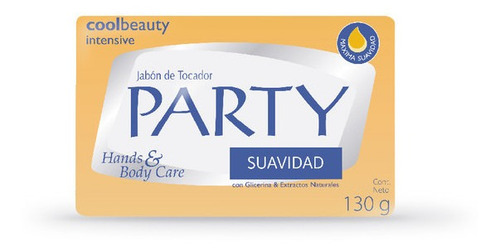 Jabon En Barra Party Suavidad X 130 G