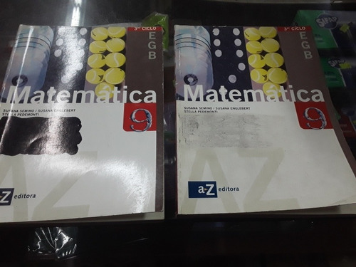 Matematica 9 Egb Editoral Az Lote X 2 Libros 