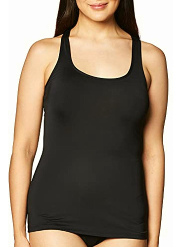 Ilusión Top Racerback 4488, Blusa Mujer, Negro (black), M