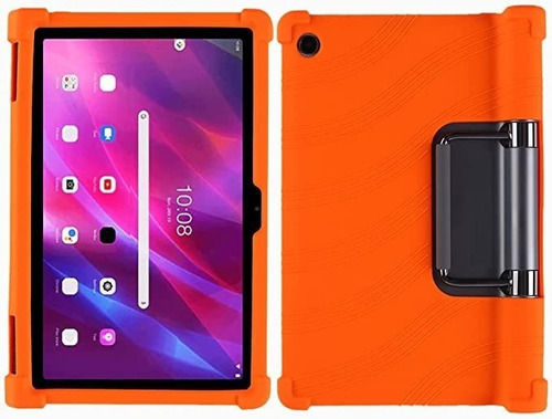 Funda De Silicona Lenovo Yoga Tab 11 Yt-j706f De 11¨ Naranja