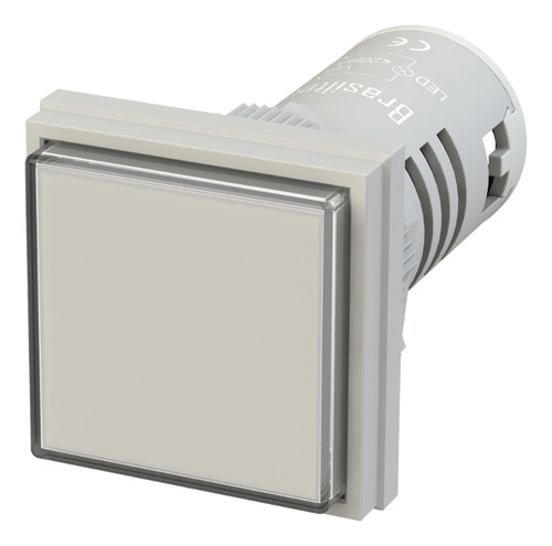 Kit C/ 40 Un Sinaleiro 22mm Branco 24v