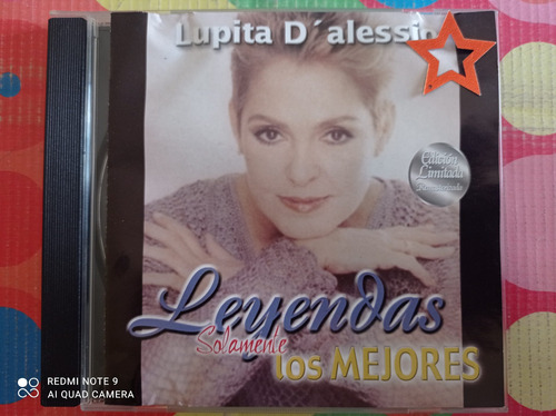 Lupita D'alessio Cd Leyendas Solamente Los Mejores