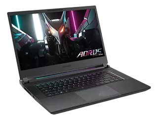 Notebook Gigabyte Aorus 15 preta Intel Core i7 16GB de RAM 1TB SSD, RTX 4070 165 Hz 1920x1080px Windows 11 Home