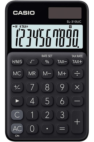 Calculadora Casio Sl-310 Negro