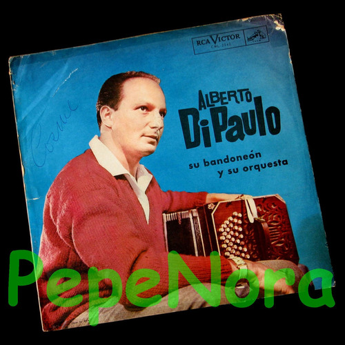 ¬¬ Vinilo Tango Alberto Di Paulo / Bandoneón Y Orquesta Zp