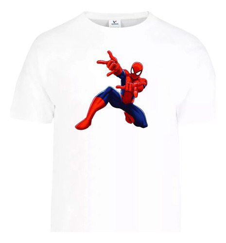 Camisetas Caricatura Animada Hombre Araña Diseños Increíbles