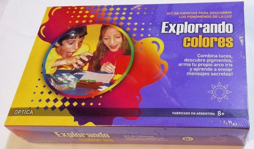 Explorando Colores Juego Kit De Ciencias Para Niños