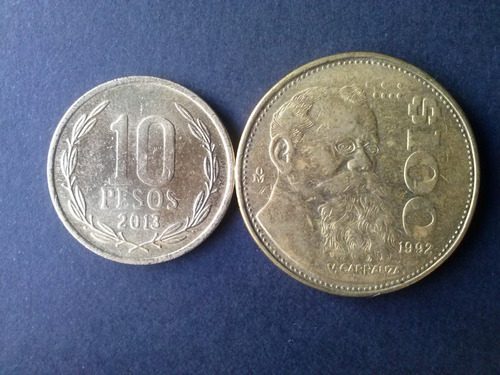 México Cien Pesos Bronce 1992 Escasa Circulación   (c32 )