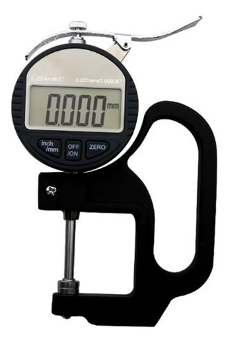 Micrómetro Medidor De Espesor Digital De 25.4mm 0.001