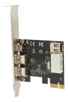 Comprar Placa Pcie 1x A 1394a De 4 Portas Firewire De Alta Velocidad