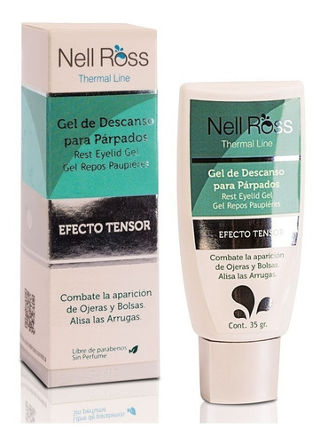 Gel Para Contorno De Ojos Parpados Tensor Antiage Nell Ross