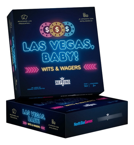 Las Vegas, Baby! - Trivia Apuestas Juego De Mesa 