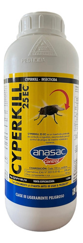 Cyperkill 25ec Insecticida 1 Litro