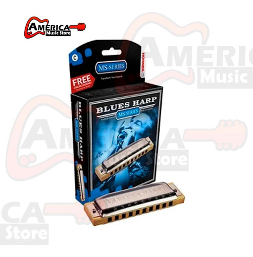 Hohner M533066  Blues Harp Armónica En Fa  532/20v Promocion
