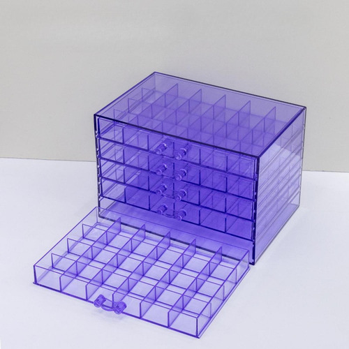 Storage Box Jewelry Organizer Gabinete De Púrpura