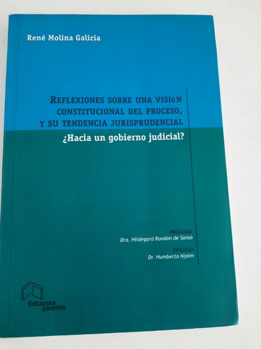 Reflexiones Sobre Una Vision Constitucional Rene Molina