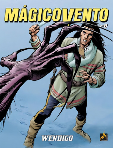 Mágico Vento Volume 08: Wendigo, De Manfredi, Gianfranco. Editora Mythos, Capa Mole Em Português