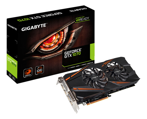 Tarjeta De Video Gigabyte Gforce Gtx 1070 Oc 8gb