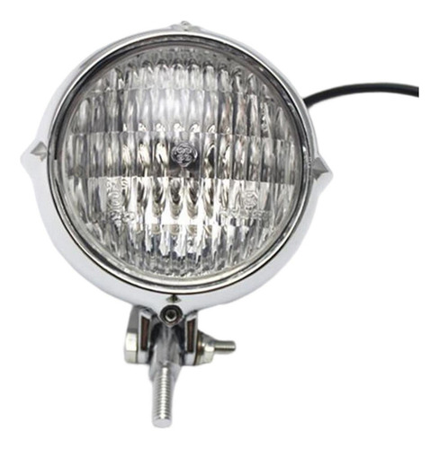 Lámpara Luz De Linterna Motocicleta Para Bobber Chopper -