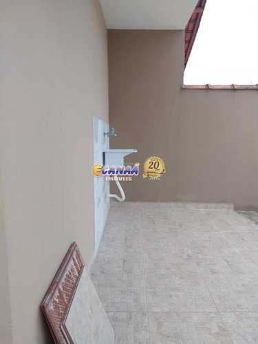 Bela Casa À Venda Em Mongaguá, Ótima Localização!