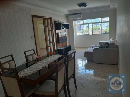 Apartamento Com 2 Dormitórios À Venda, 110 M² Por R$ 456.000,00 - Campo Grande - Santos/sp - Ap5785