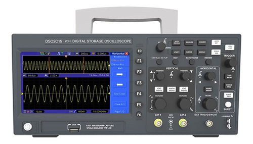 Osciloscopio Digital Dso2c10 2 Canales 150mhz 25mhz