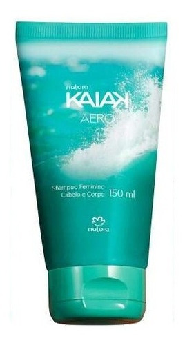 Shampoo Kaiak Aero Natura Para Cabello Y Cuerpo 150 Ml