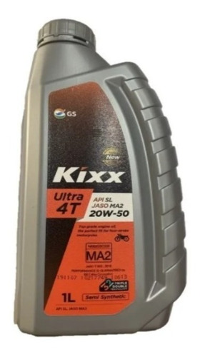 Aceite Para Moto 20w50 Semi-sintetico 4t Kixx