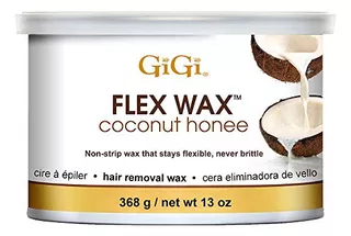 Cera Gigi Coconut Honee Flex, cera dura para rostro y cuerpo, N