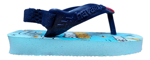 Havaianas Baby Capitão América Com Elástico Chinelo Original