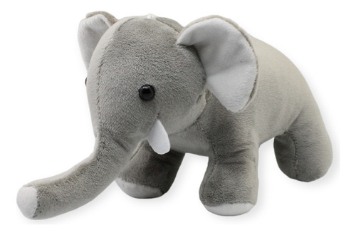 Peluche Elefante Bebé Gris Suave Pequeño Juguete Niños 22cm