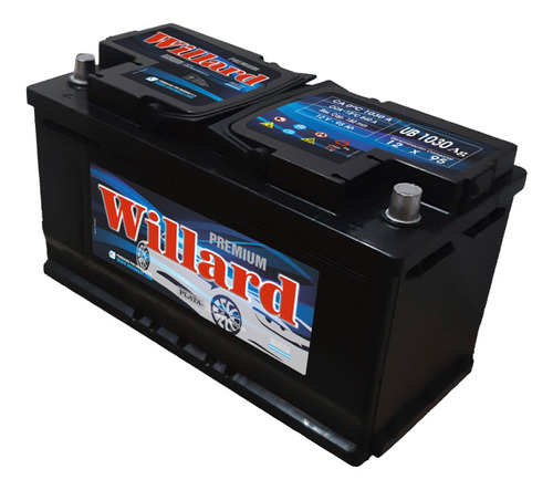 Bateria Willard Ub1030d 12x90 Para Iveco Daily 55s