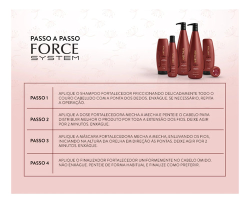 Kit Aneethun Shampoo E Máscara Force System