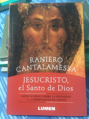 Libro Jesucristo, El Santo De Dios, Raniero Cantalamessa