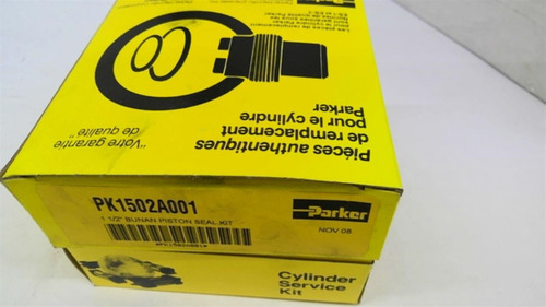 Parker Pk1502a001 1 12 Bunan Piston Seal Kit Lot Of 2 Dda