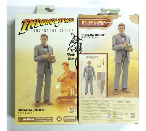 Indiana Jones Adventure Series Profesor Indy 15cm Brujostore